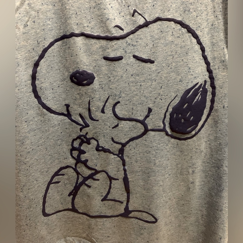 Snoopy, Woodstock & PEANUTS Gang Sleeveless T-shirt, Muscle Tee size L - Picture 5 of 7